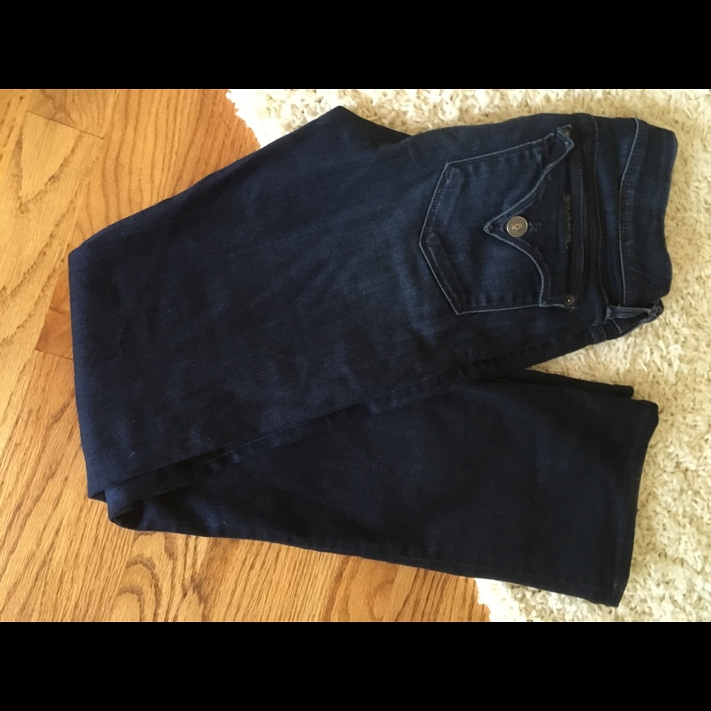 Hudson dark wash bootcut blue jeans size 27